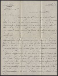 Letter from Warren Hubert Moise to Edwin Warren Moise, November 20, 1933