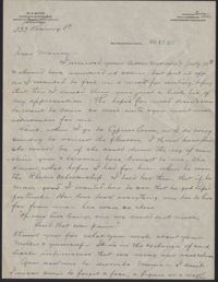 Letter from Warren Hubert Moise to Edwin Warren Moise, August 17, 1934