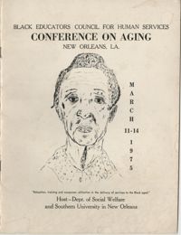 Black Educators Council for Human Services Conference on Aging, March 1975