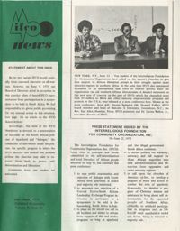 IFCO News, Volume II, Issue III