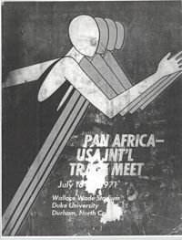 Pan Africa'USA International Track Meet Program