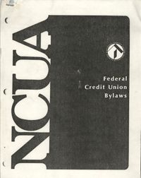 National Credit Union Administration, Federal Credit Union Bylaws, May 1986