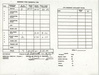 Charleston Branch of the NAACP Funds Transmittal Forms, February 1992, Page 1