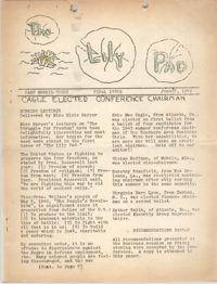 The Lily Pad, Camp Merrie-Woode Newsletter, June 27, 1942