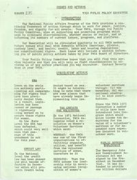 Issues and Actions, Y.W.C.A. of Greater Charleston, Summer 1975