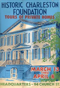 Charleston's Historic Houses, 1955:  Eighth Annual Tours Sponsored by Historic Charleston Foundation