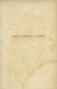Military Strength of Nations: An address delivered before the Association of Citadel Graduates, at their meeting in Charleston, 24th November, 1853.