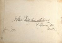 William Martin Aiken Sketchbook, 1879-1882
