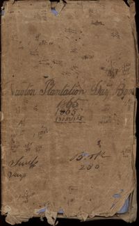 Newton Plantation Day Book 1865