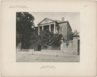 Examples of Colonial Architecture in Charleston, S.C., and Savannah, Ga.