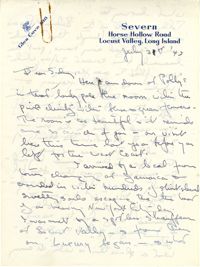 Letter from Gertrude Sanford Legendre, July 31, 1943