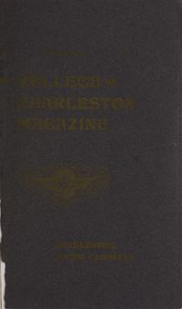College of Charleston Magazine, 1900-1901