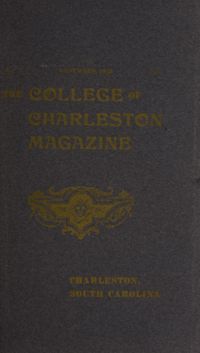 College of Charleston Magazine, 1903-1904