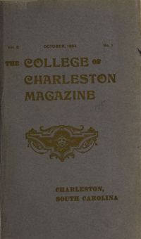 College of Charleston Magazine, 1904-1905