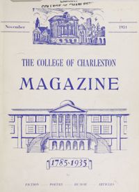 College of Charleston Magazine, 1934-1935