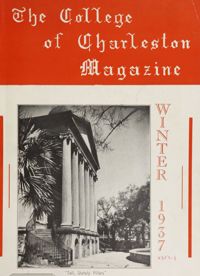 College of Charleston Magazine, 1937