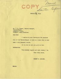 Santee-Cooper: Draft of a Proposed Bill for the Acquisition of the South Carolina Electric and Gas Company and the Lexington Water Power Company by the South Carolina Public Service Authority, January 16, 1943
