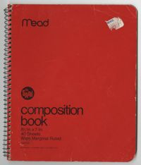 Bernice Robinson Composition Book