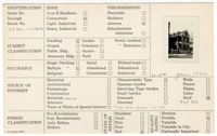 Index Card Survey of 38 Henrietta Street