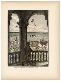 A glimpse of Charleston and Bay, from St. Michael's Church from Picturesque America