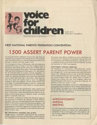 Voice For Children, Volume 5, Number 6