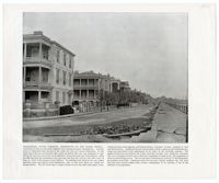 View of Residences on the water front, East Battery, 1890