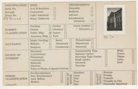 Index Card Survey of 84 Broad Street