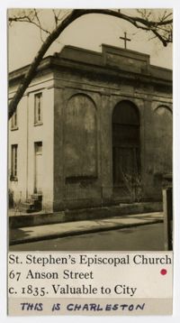 Survey photo of St. Stephen's Episcopal Church (67 Anson Street)