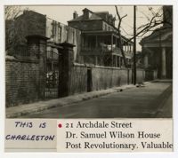 Survey photo of 21 Archdale Street
