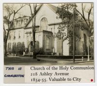 Survey photo of Church of the Holy Communion (218 Ashley Avenue)