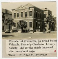 Survey photo of the Chamber of Commerce (50 Broad Street)