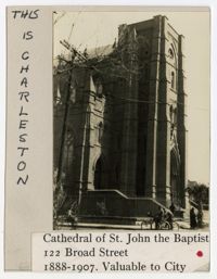 Survey photo of Cathedral of St. John the Baptist (122 Broad Street)