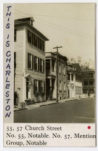 Survey photo of 55 and 57 Church Street