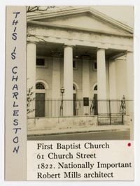 Survey photo of First Baptist Church (61 Church Street)