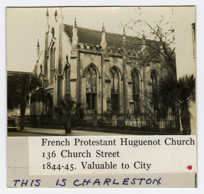 Survey Photo Of The French Protestant Huguenot Church (136 Church ...