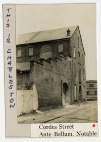 Survey photo of Cordes Street