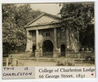 Survey photo of Porter's Lodge (66 George Street)