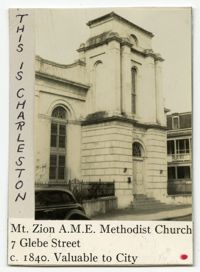 Survey photo of Mt. Zion A.M.E. Methodist Church (7 Glebe Street)