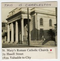 Survey photo of St. Mary's Roman Catholic Church (79 Hasell Street)