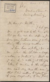 047. Madame Baptiste to Bp Patrick Lynch -- May, 1859