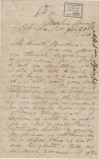 262. Madame Baptiste to Bp Patrick Lynch -- January 28, 1863