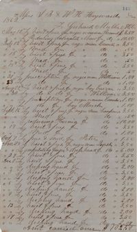 187. Medical Account of Gerhard Muller, MD, for Heyward slaves -- June 6, 1863