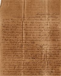 021. P.G.E. to Anna Wilkinson -- October 3, 1834