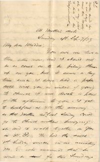 111. Alex Marshall to Magdelen Elizabeth Wilkinson Marshall (nee Keith) -- Sept. 7, 1879