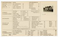 Index Card Survey of 49 Chapel Street