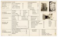 Index Card Survey of 14 George Street