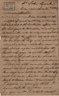 061. John Lynch to Bp Patrick Lynch -- July 25, 1859