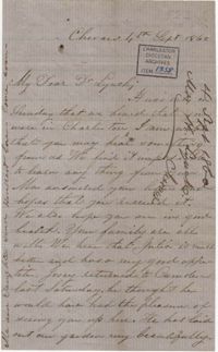 127. Henrietta Lynch to Bp Patrick Lynch -- September 4, 1860