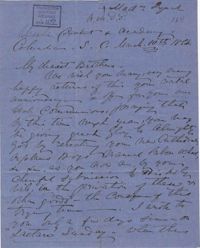 351. Madame Baptiste to Bp Patrick Lynch -- March 10, 1864