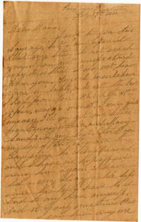 091. Willis Keith to Anna Bell Keith -- July 19, 1863